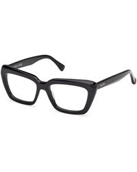 Max Mara - Mm5210 001 Optical Frames Acetate Cat Eye Normal - Lyst