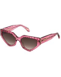 Just Cavalli - Sjc196V 01Ke Sunglasses Acetate Geometric Normal Nuanced - Lyst
