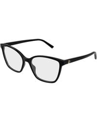 Gucci - Gg1995O 001 Optical Frames Acetate Transparent Cat Eye - Lyst