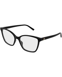 Gucci - Gg1995O 001 Optical Frames Acetate Transparent Cat Eye - Lyst