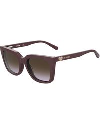 Moschino - Mol055/Cs 0T7/Qr Sunglasses Plastic Squared Normal Shaded - Lyst