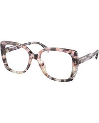 Michael Kors - Mk4104U Perth 3345 Optical Frames Acetate Transparent Squared Normal - Lyst