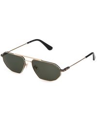 Police - Splf66 Octane 2 0302 Sunglasses Metal Geometric Normal - Lyst