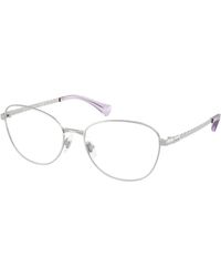 Ralph Lauren - Ra6063 9001 Optical Frames Metal Round Normal - Lyst