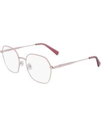 Longchamp - Lo2152 770 Optical Frames Metal Squared Normal Photochromatic - Lyst