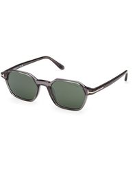 Tom Ford - Ft1301 Joey-02 20N Sunglasses Acetate Geometric Normal - Lyst