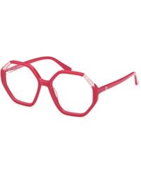 Guess - Gu2951 075 Optical Frames Acetate Geometric Normal - Lyst