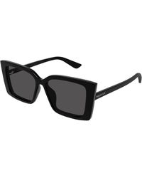 McQueen - Am0578S 001 Sunglasses Acetate Cat Eye - Lyst