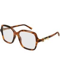 Gucci - Gg2217O 002 Optical Frames Acetate Transparent Butterfly - Lyst