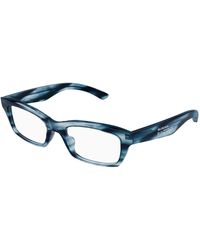 Balenciaga - Bb0427O 004 Optical Frames Acetate Transparent Squared - Lyst