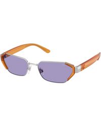 Ralph Lauren - Rl7094 90011A Sunglasses Metal Geometric Normal - Lyst