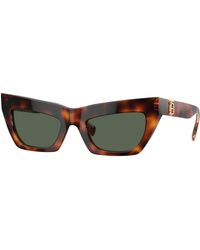 Burberry - Be4405 331671 Sunglasses Acetate Cat Eye Normal - Lyst