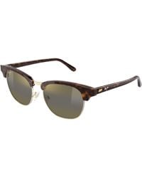 Maui Jim - Mj0695S 002 Occhiali Da Sole Acetato Bronzo Squadrata - Lyst