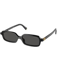 Miu Miu - Mu 11Zs 16K5S0 Sunglasses Acetate Squared Normal - Lyst
