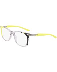 Nike - 7310 030 Optical Frames Acetate Squared Normal - Lyst