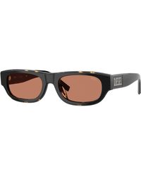 DIESEL - Dl2022U 207173 Sunglasses Acetate Squared Normal - Lyst