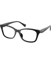 Ralph Lauren - Ra7202U 5001 Optical Frames Acetate Transparent Geometric Normal - Lyst