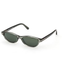 Tom Ford - Ft1310 Chloe-02 93N Sunglasses Acetate Round Normal - Lyst