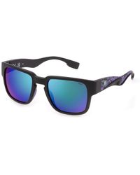 Fila - Sfi463 U28Z Sunglasses Injected Squared Multilayer - Lyst