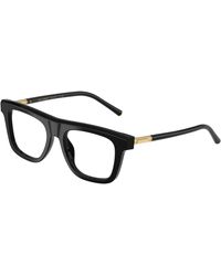 Dolce & Gabbana - Dg3434 501 Optical Frames Acetate Squared Normal - Lyst