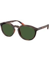 Polo Ralph Lauren - Ph4232U 597471 Sunglasses Injected Round Normal - Lyst