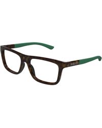 Gucci - Gg1737O 004 Optical Frames Injected Transparent Squared - Lyst
