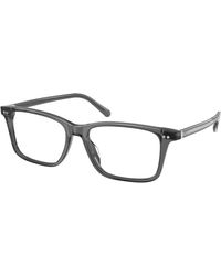 Ralph Lauren - Rl6264U 5001 Optical Frames Acetate Transparent Round Normal - Lyst