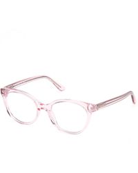 Guess - Gu50267 72 Optical Frames Acetate Round Normal - Lyst