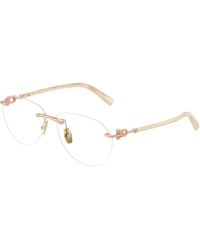 Tiffany & Co. - Tf1173K 6214 Optical Frames Metal Pilot Normal - Lyst