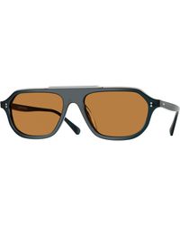 Oliver Peoples - Ov5613Su Estin 181953 Sunglasses Acetate Geometric Normal - Lyst