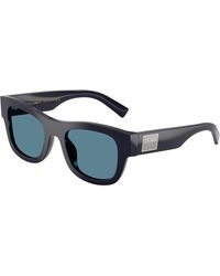 Dolce & Gabbana - Dg4509 309480 Sunglasses Acetate Squared Normal - Lyst