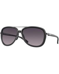 Oakley - Oo4129 Split Time 412917 Sunglasses Metal Round Normal Shaded - Lyst