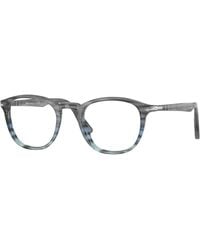 Persol - Po3143V 1205 Optical Frames Acetate Transparent Round Normal - Lyst