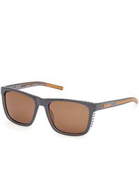 Timberland - Tb00086 20H Sunglasses Injected Squared Polarized - Lyst