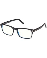 Tom Ford - Ft5938-B 001 Optical Frames Acetate Squared Normal - Lyst