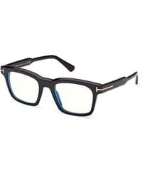 Tom Ford - Ft6122-B 052 Optical Frames Acetate Squared Normal - Lyst