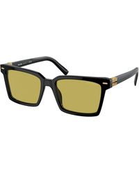 Miu Miu - Mu 13Zs 16K07O Sunglasses Acetate Squared Normal - Lyst