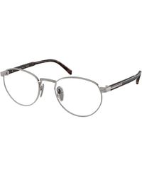Prada - Pr B52V 20C1O1 Optical Frames Metal Pantos Normal - Lyst
