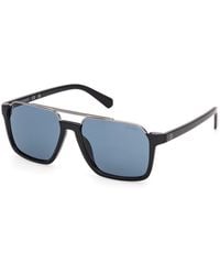 Guess - Gu00366 01V Sunglasses Injected Squared Normal - Lyst