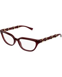 Gucci - Gg2060O 002 Optical Frames Injected Transparent Geometric - Lyst