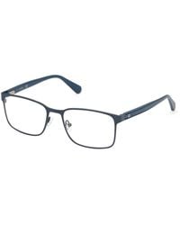 Guess - Gu50045 87 Optical Frames Metal Squared Normal - Lyst