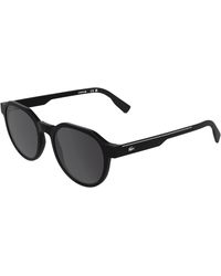 Lacoste - L6087S 001 Sunglasses Bio-Injected Squared Normal - Lyst