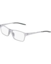 Nike - 7410 030 Optical Frames Bio-Injected Squared Normal - Lyst