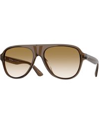 Oliver Peoples - Ov5581U Paul Newman 1625 Optical Frames Acetate Pilot Normal Nuanced - Lyst