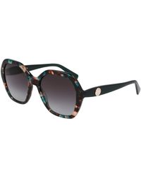 Longchamp - Lo759S 309 Sunglasses Acetate Squared Normal Normal - Lyst