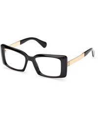MAX&Co. - Mo5177 001 Optical Frames Injected Squared Normal - Lyst
