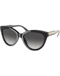 Michael Kors - Mk2158 Makena 30058G Sunglasses Plastic Cat Eye Normal Shaded - Lyst