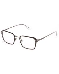 Police - Vplq71 Code 8 509 Optical Frames Metal Geometric - Lyst