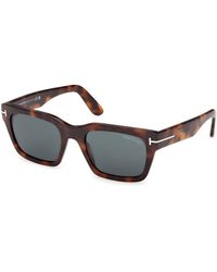 Tom Ford - Ft1333 Andy-02 53V Sunglasses Acetate Squared Normal - Lyst