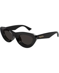 Bottega Veneta - Bv1325S 001 Sunglasses Injected Cat Eye - Lyst